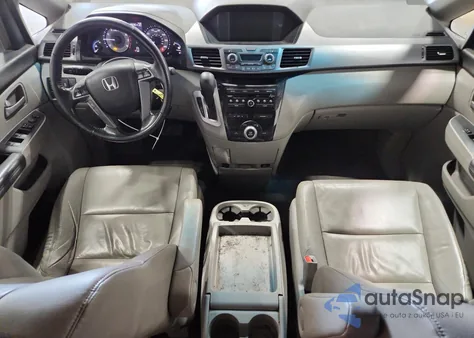 2012 Honda Odyssey Exl из США, поврежденный, VIN 5FNRL5H66CB027326